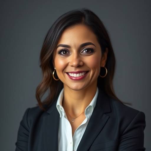 Foto da Dra. Sofia Albuquerque, fundadora e CEO da Eloquência Viva